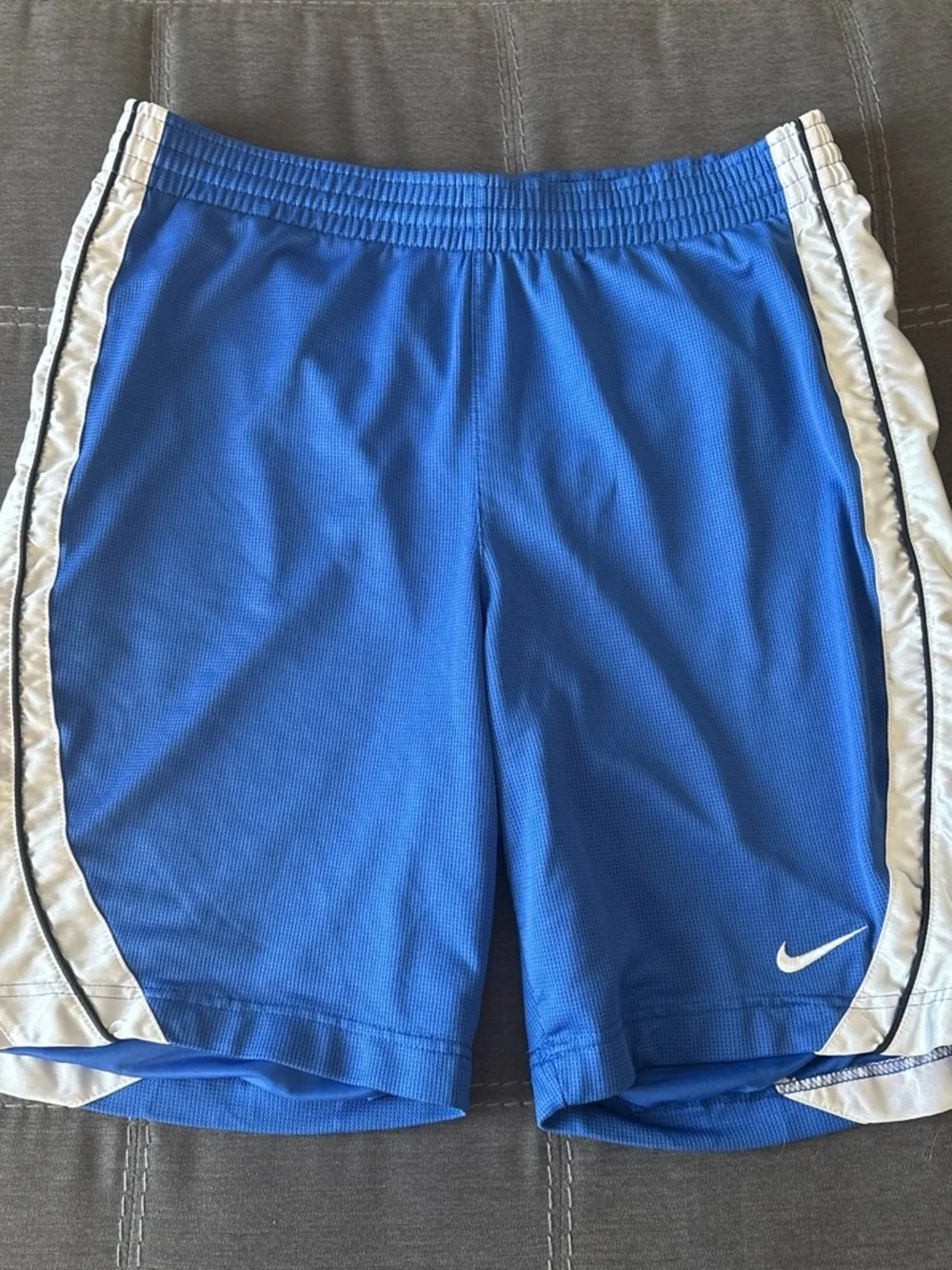 Shorts Nike Basketball Team StreetBall Blue White Men's Training Gym Reversible